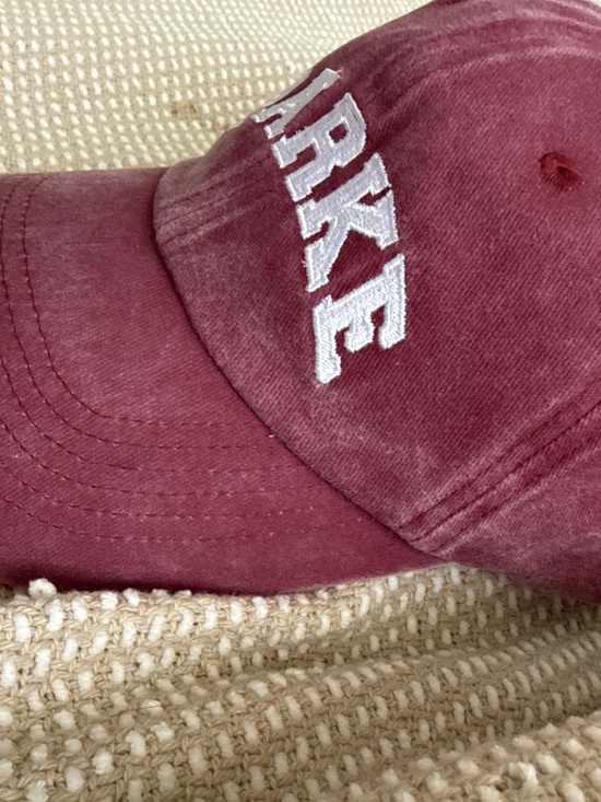 Parke valentine burgundy baseball hat